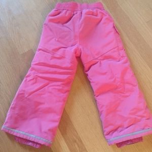 Hanna Andersson Girls 4 Hot Pink Snow / Ski Pants
